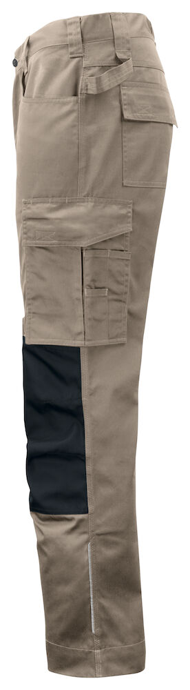 5532 ARBEITSHOSE MIT KNIEVERSTÄRKUNG MODERNER SCHNITT 82 khaki D112, Kurz