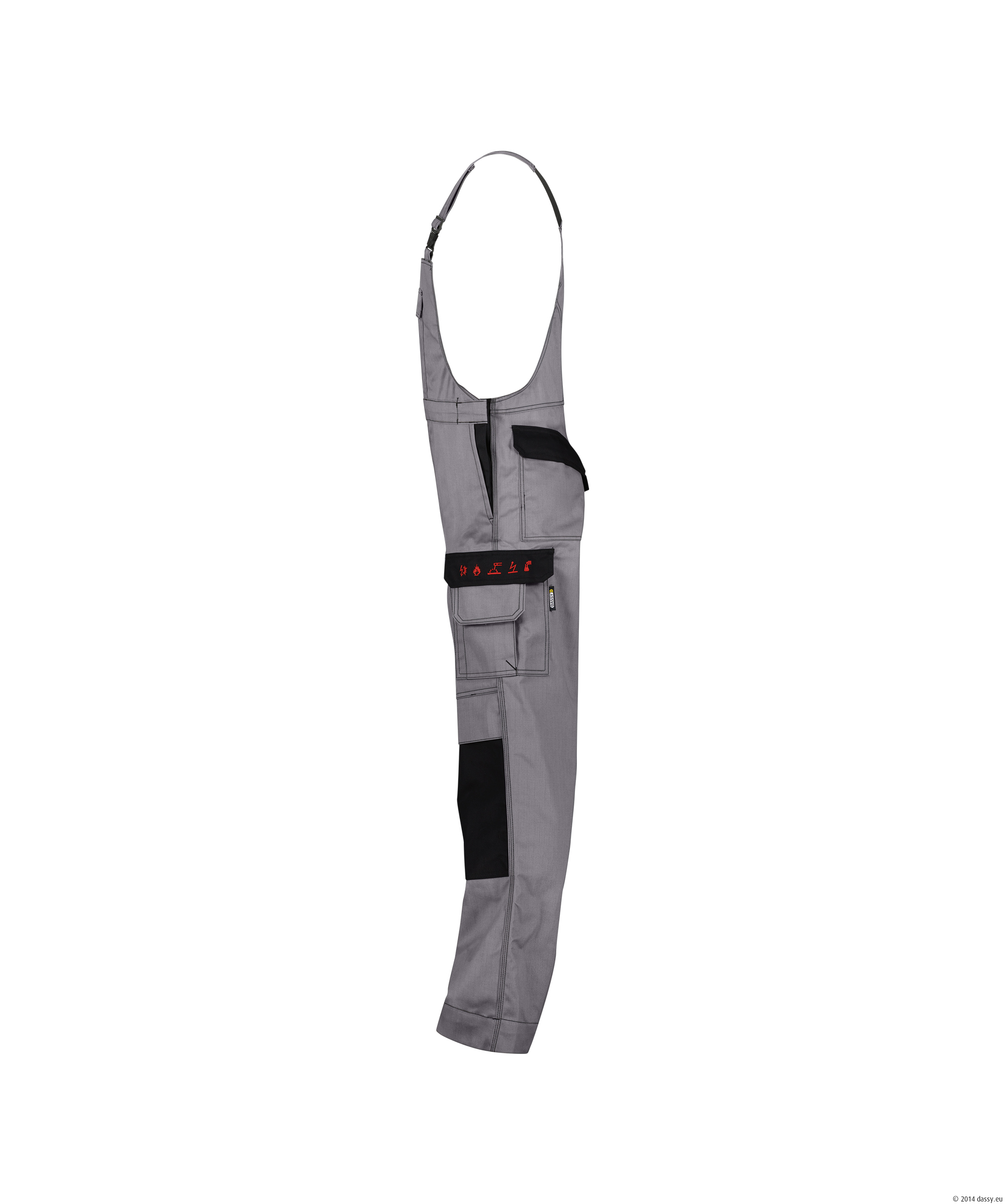 DASSY® Wilson 6474-grafitgrau-schwarz Minus, 40