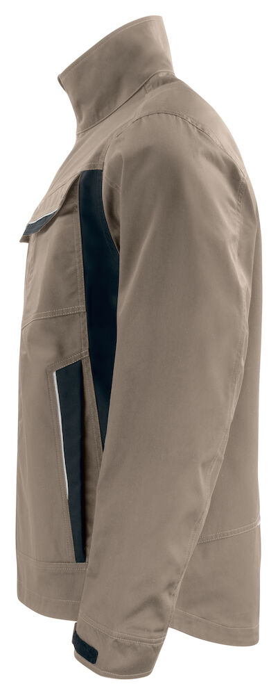 5425 SERVICE JACKE MIT KONTRASTELEMENTEN 82 khaki M
