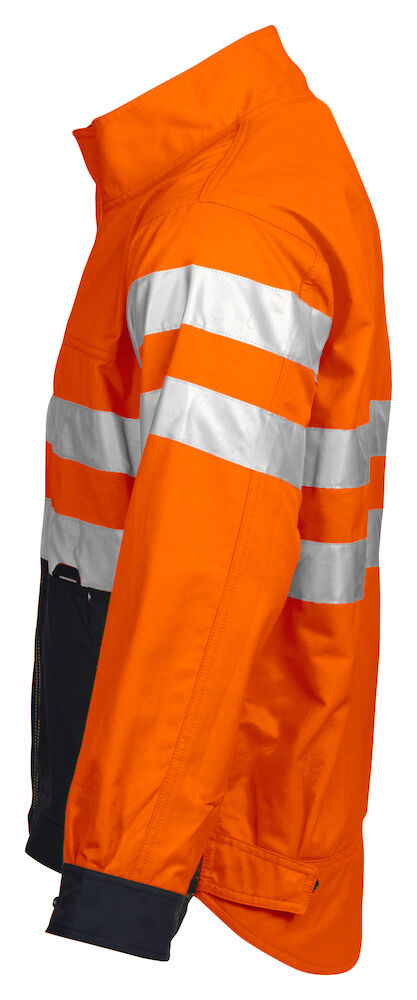 6401 UNGEFÜTTERTE WARNSCHUTZ-JACKE EN ISO 20471 KLASSE 3