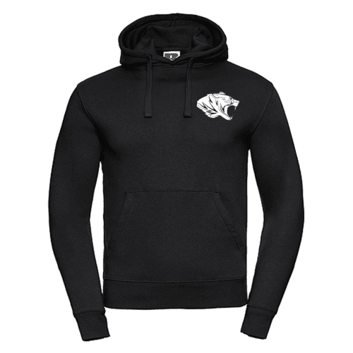 Hoodie – Bestickt Schwarz 