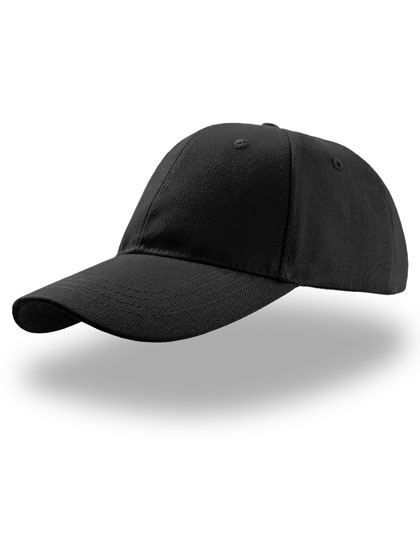 Liberty Six Buckle Cap - Black, One Size