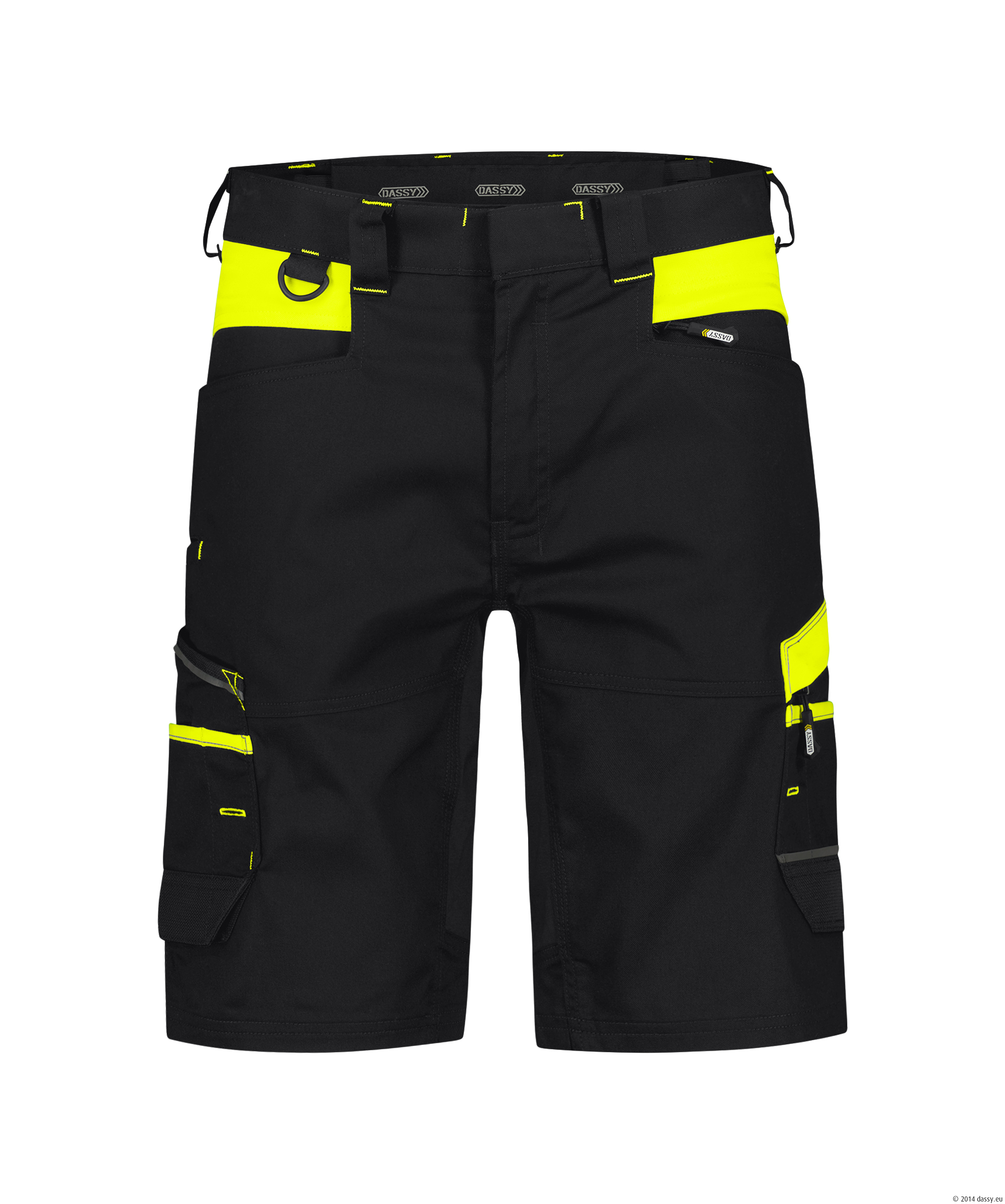 DASSY® Manilla 6790-schwarz-neongelb 36
