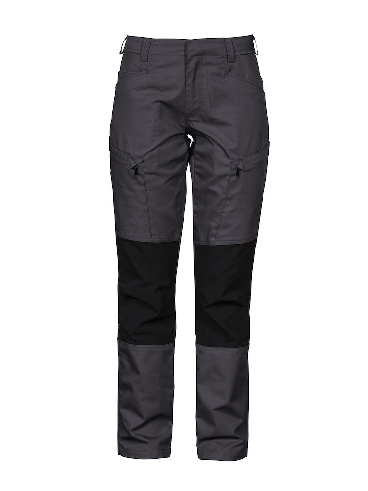 2521 DAMEN ARBEITSHOSE MIT STRETCHEINSÄTZEN MODERNER SCHNITT 98 grau C32