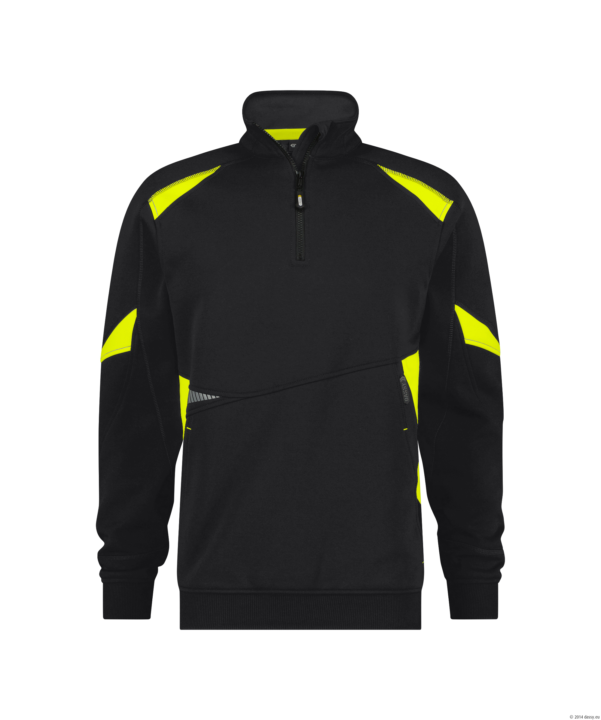 DASSY® Aratu 6790-schwarz-neongelb XL