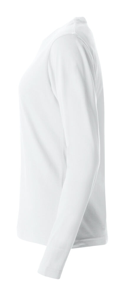 Basic-T L/S Women 00 weiss XS
