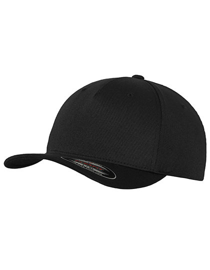 Flexfit 5 Panel Cap - Black, L/XL