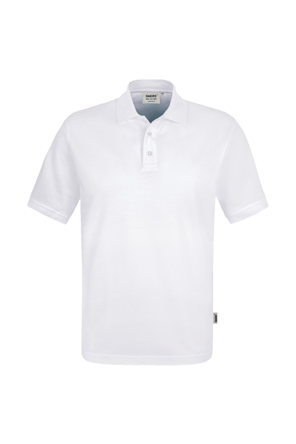 Hakro Poloshirt mit 3-Loch-Knopfleiste 001-weiss L