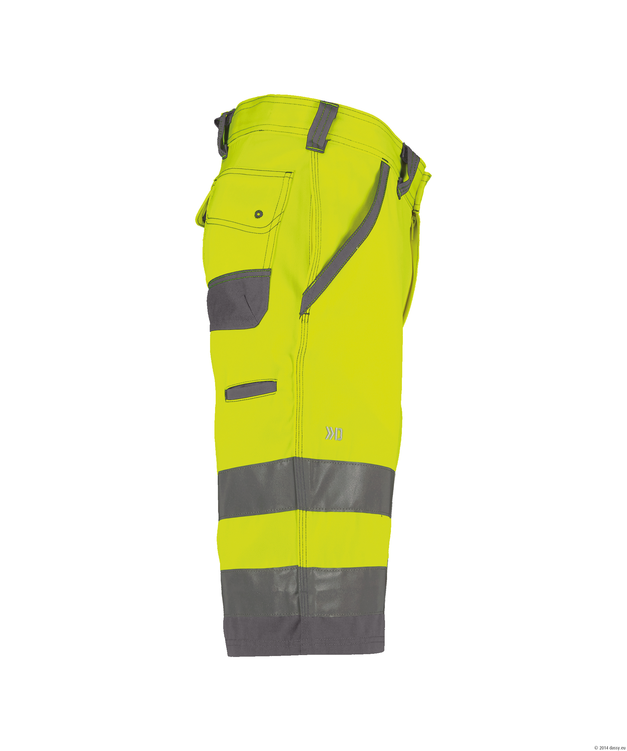 DASSY® Lucca 6941-neongelb-zementgrau 36