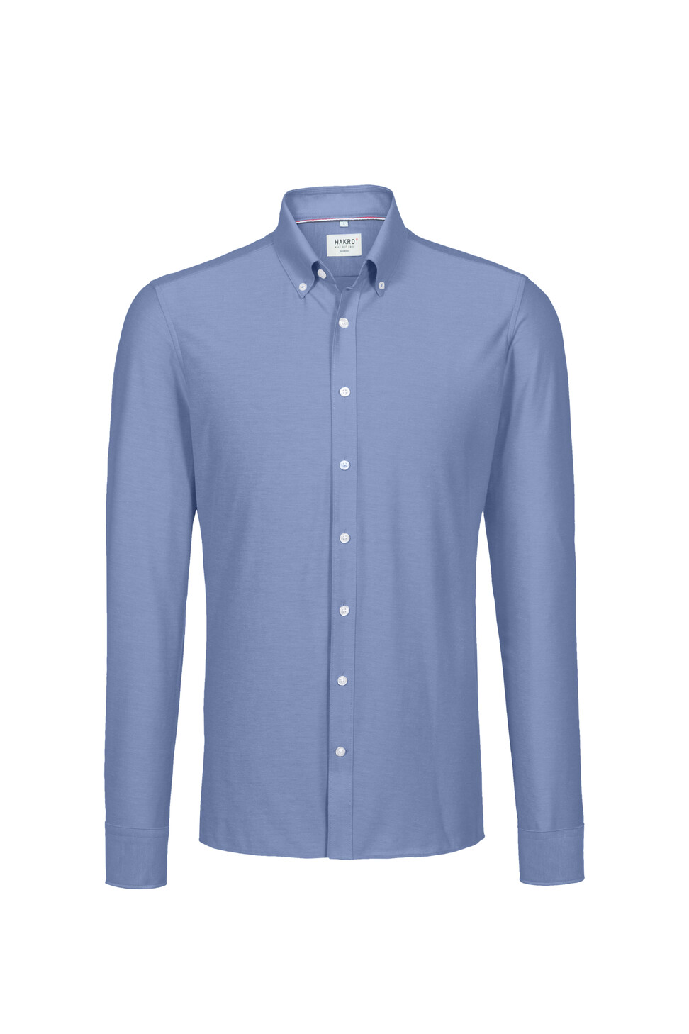 Hakro Langarm-Hemd Stretch 135-ozeanblau XL