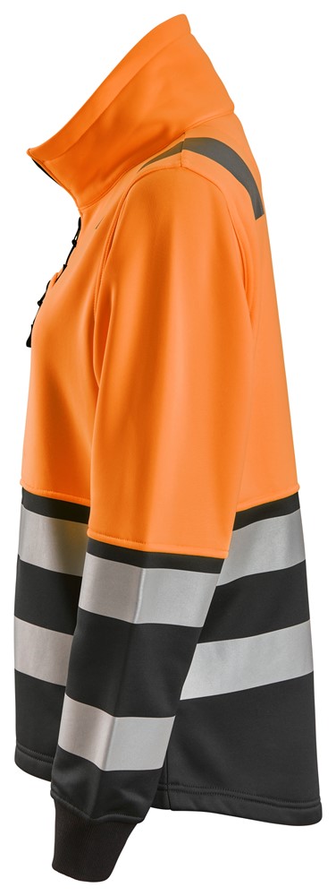 High-Vis-Damenjacke mit durchgehendem Reißverschluss, Warnschutzklasse 2
