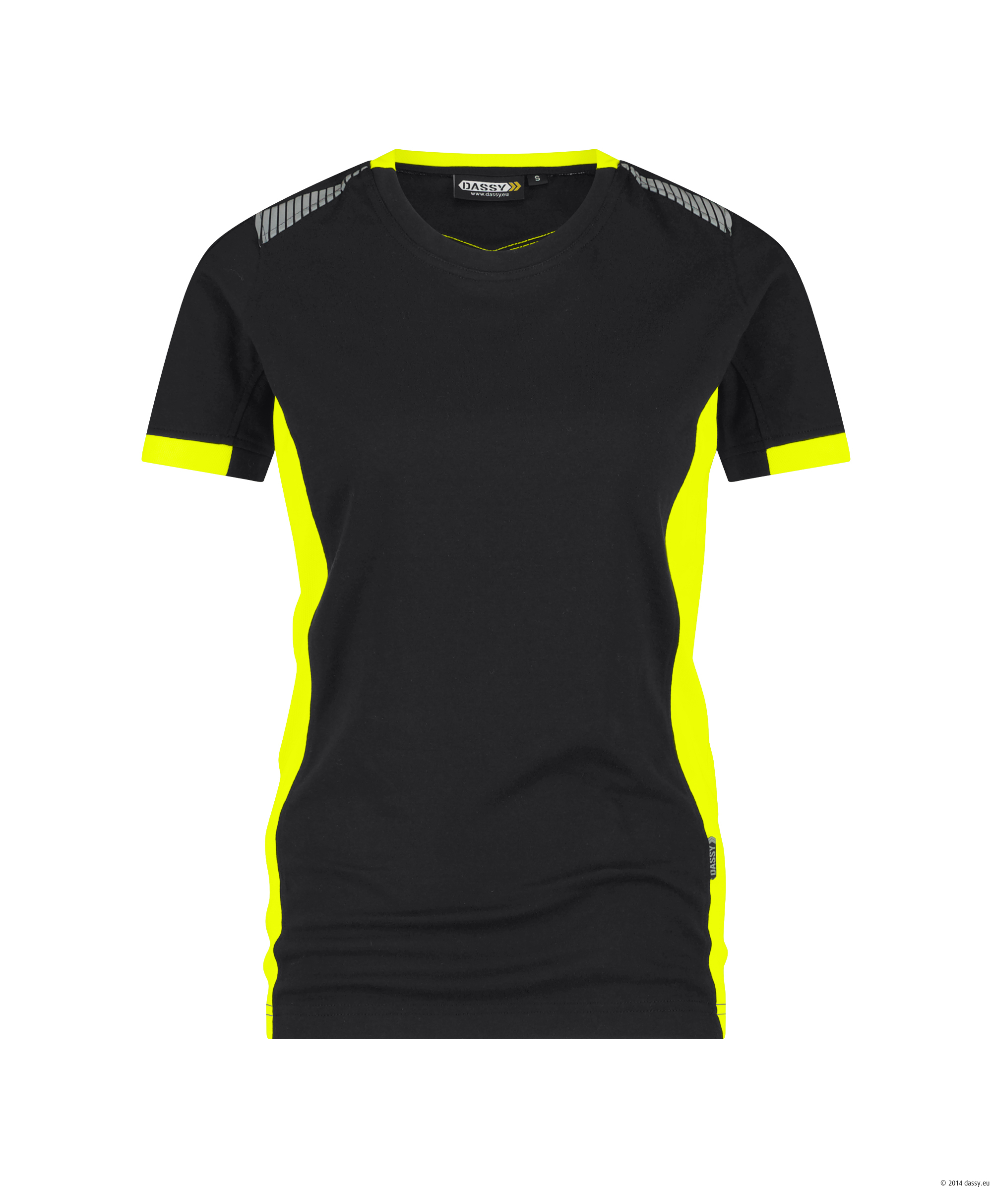 DASSY® Tampico Women 6790-schwarz-neongelb M