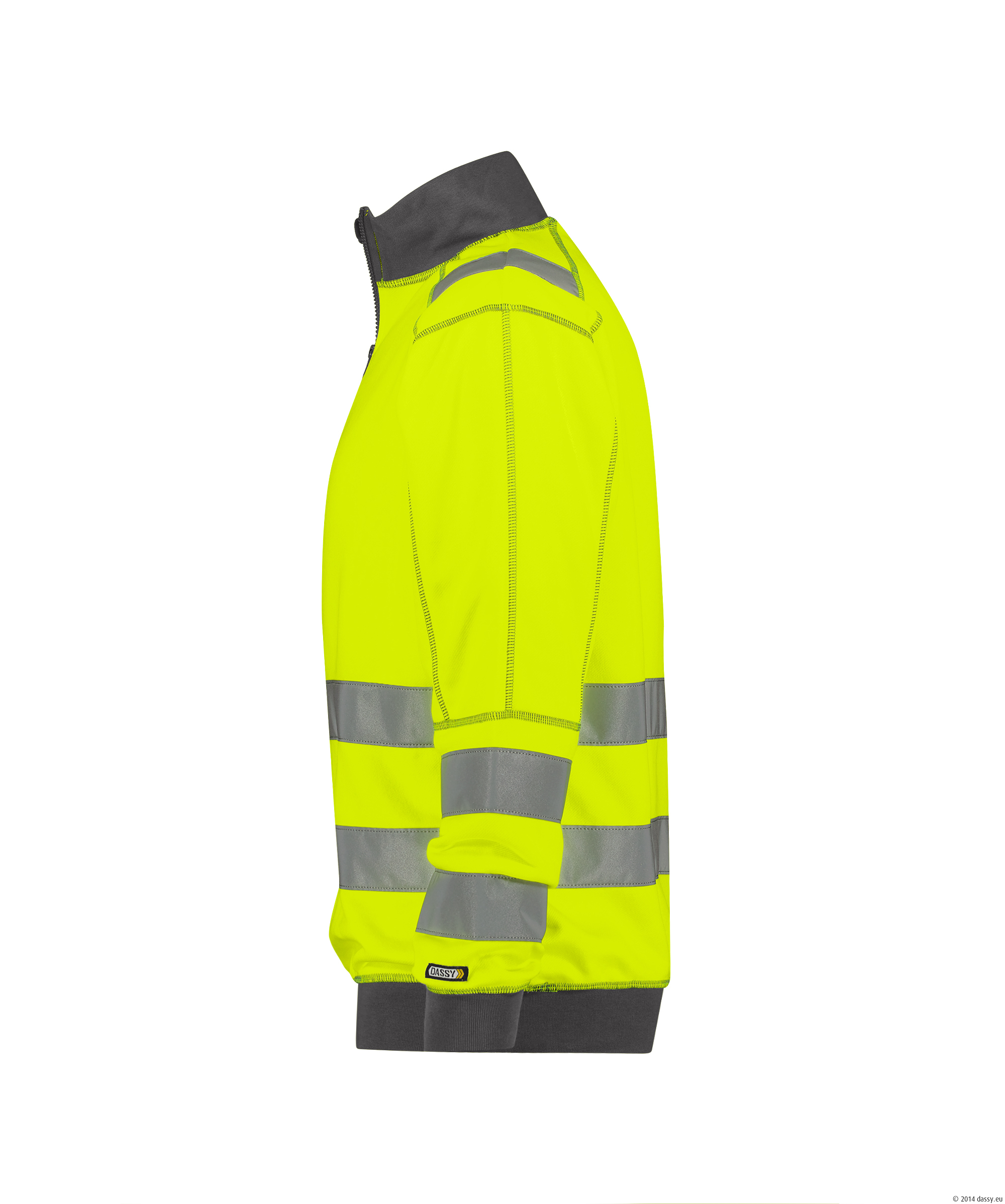 DASSY® Denver 6941-neongelb-zementgrau XS
