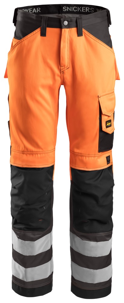 5574 - High Visibility Orange - Muted Black