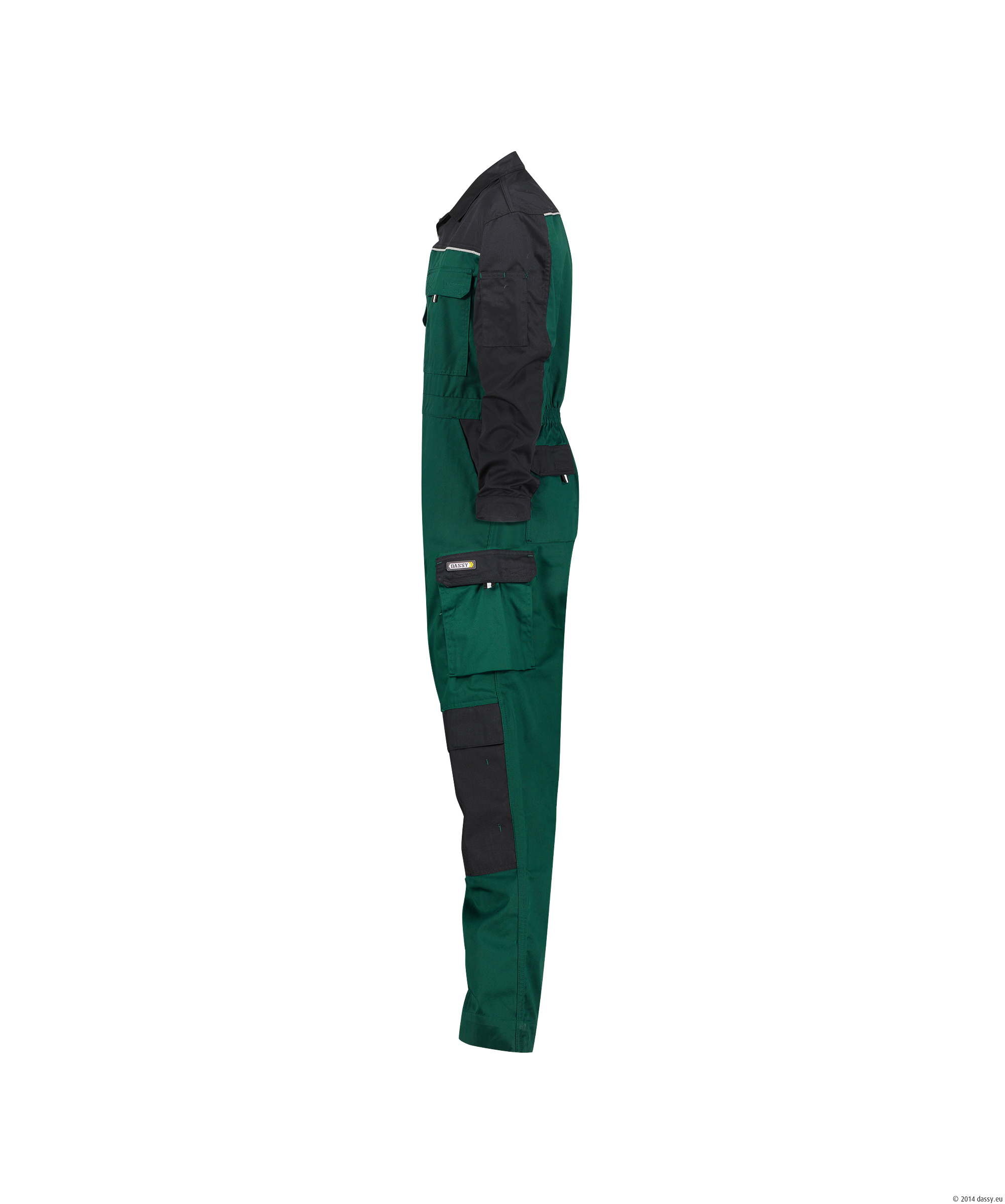 DASSY® Cannes 6371-flaschengrün-schwarz 3XL