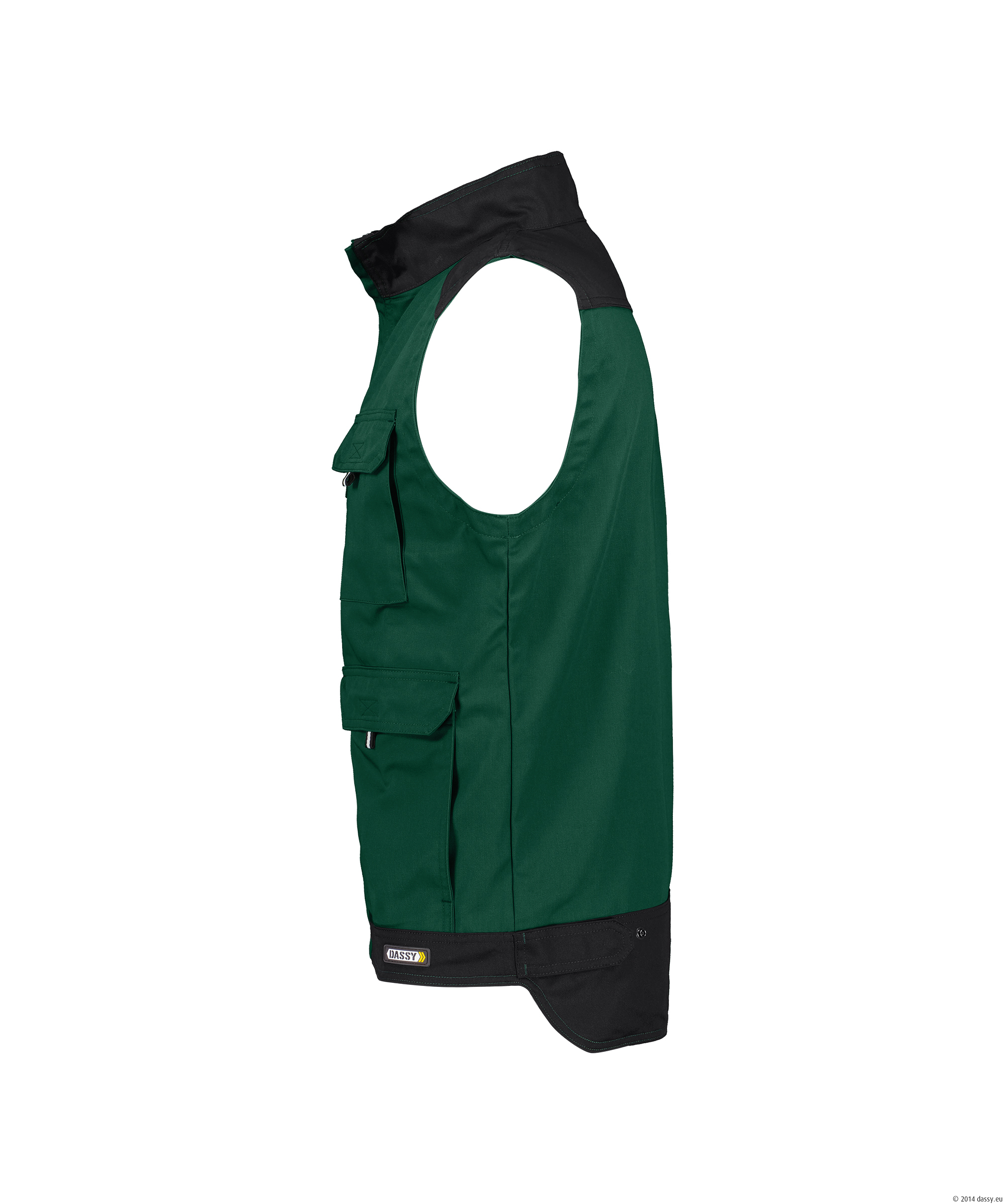DASSY® Faro 6371-flaschengrün-schwarz S