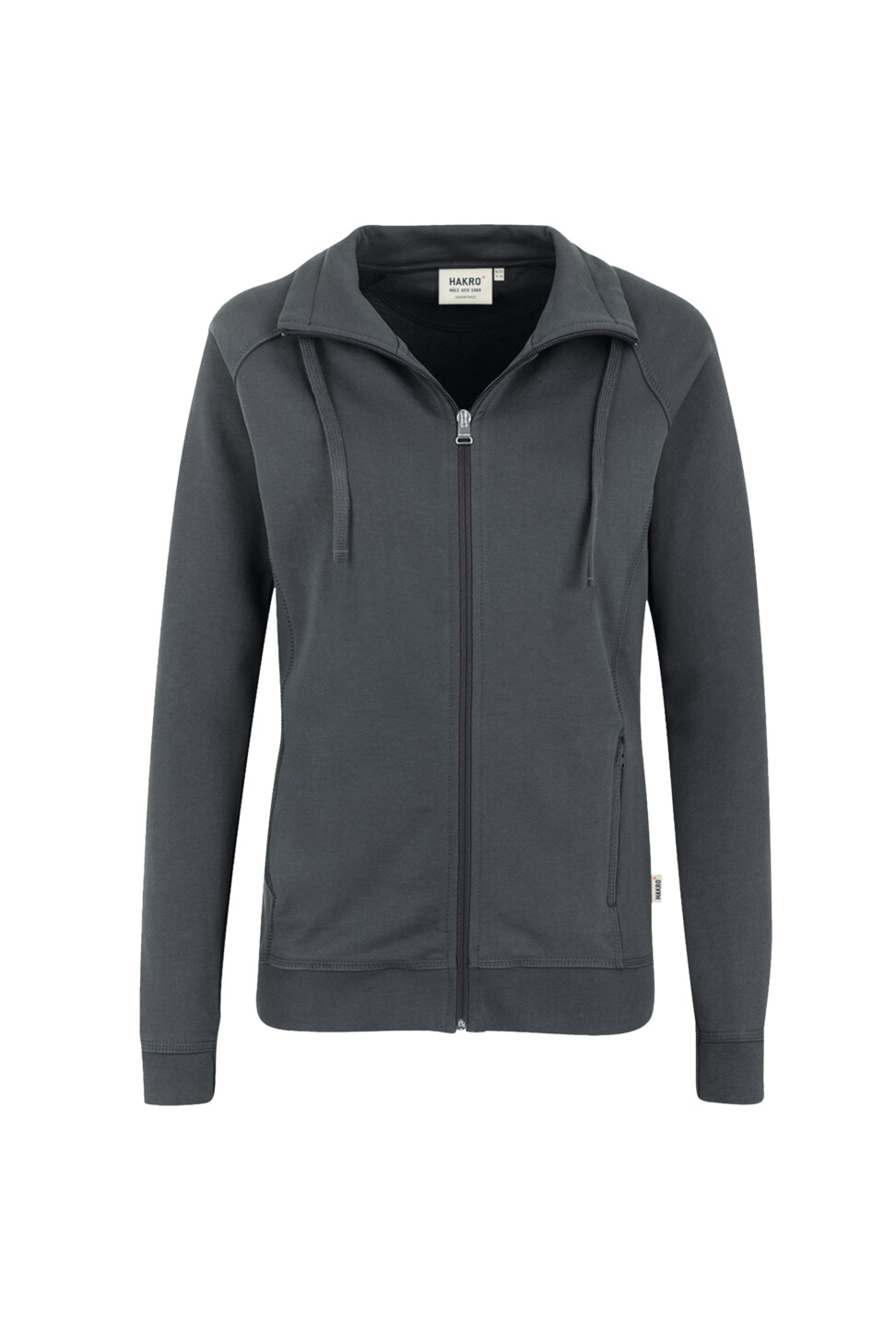 Hakro College Sweatjacke Damen 028-anthrazit XL