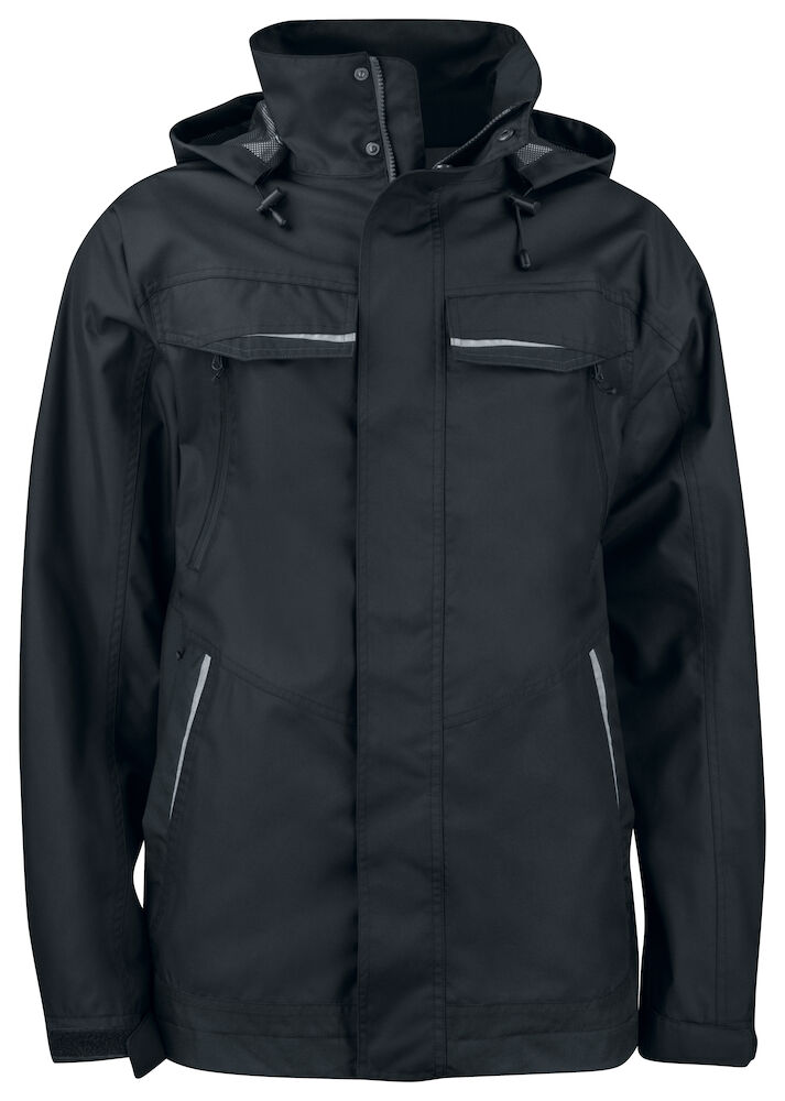 4440 WIND- UND WASSERDICHTER REGENJACKE MIT KONTRASTELEMENTEN