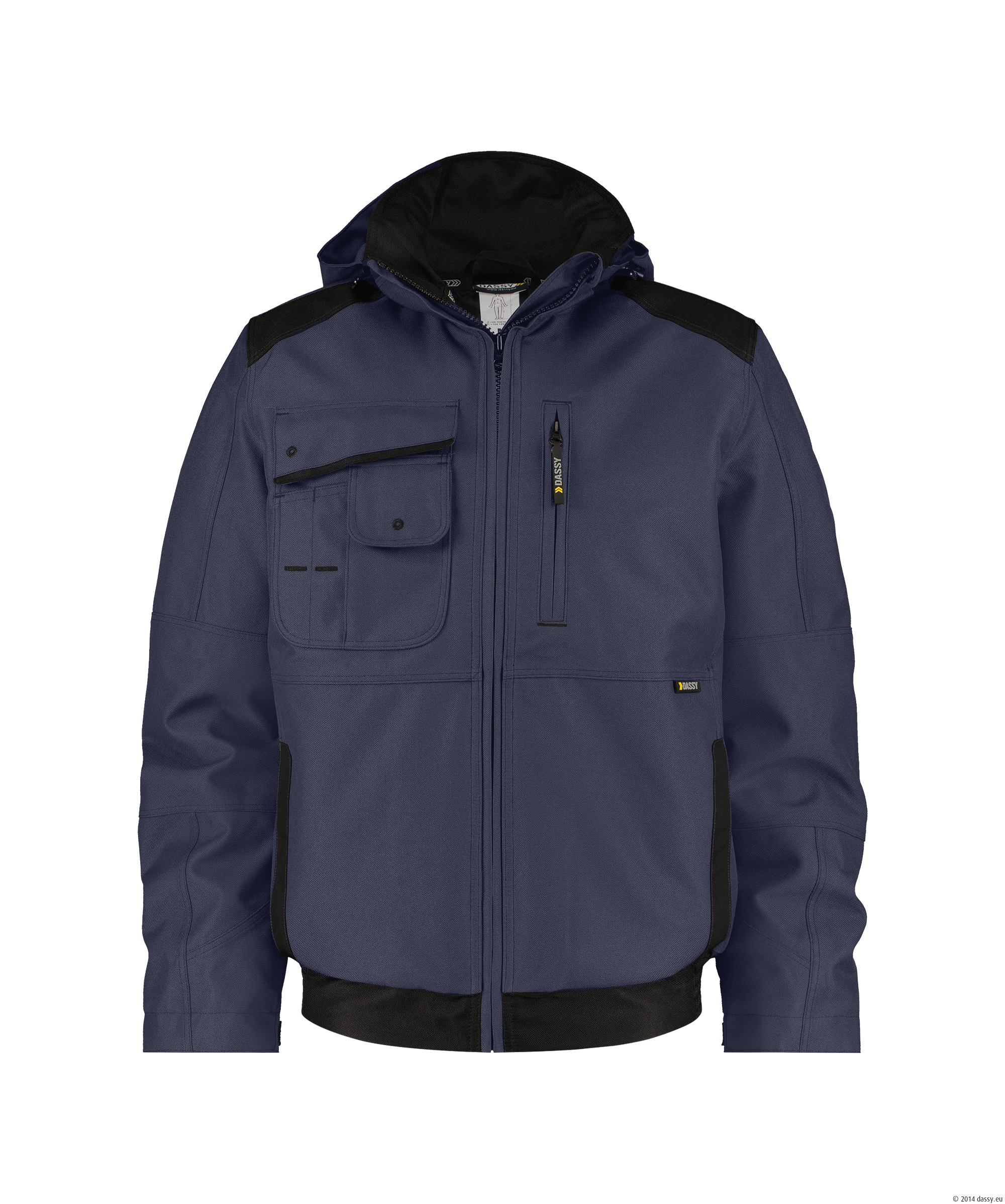DASSY® Austin 6876-nachtblau-schwarz XS