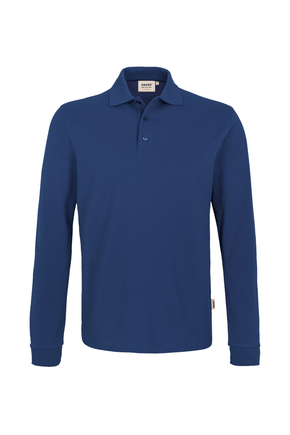 Hakro Mikralinar-Poloshirt lang 129-ultramarinblau XL