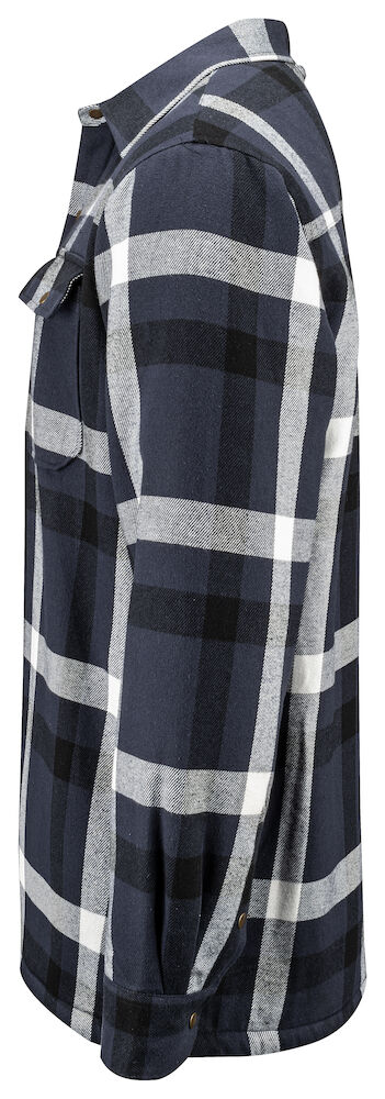 5213 GEFÜTTERTES FLANELLHEMD 58 marineblau XL