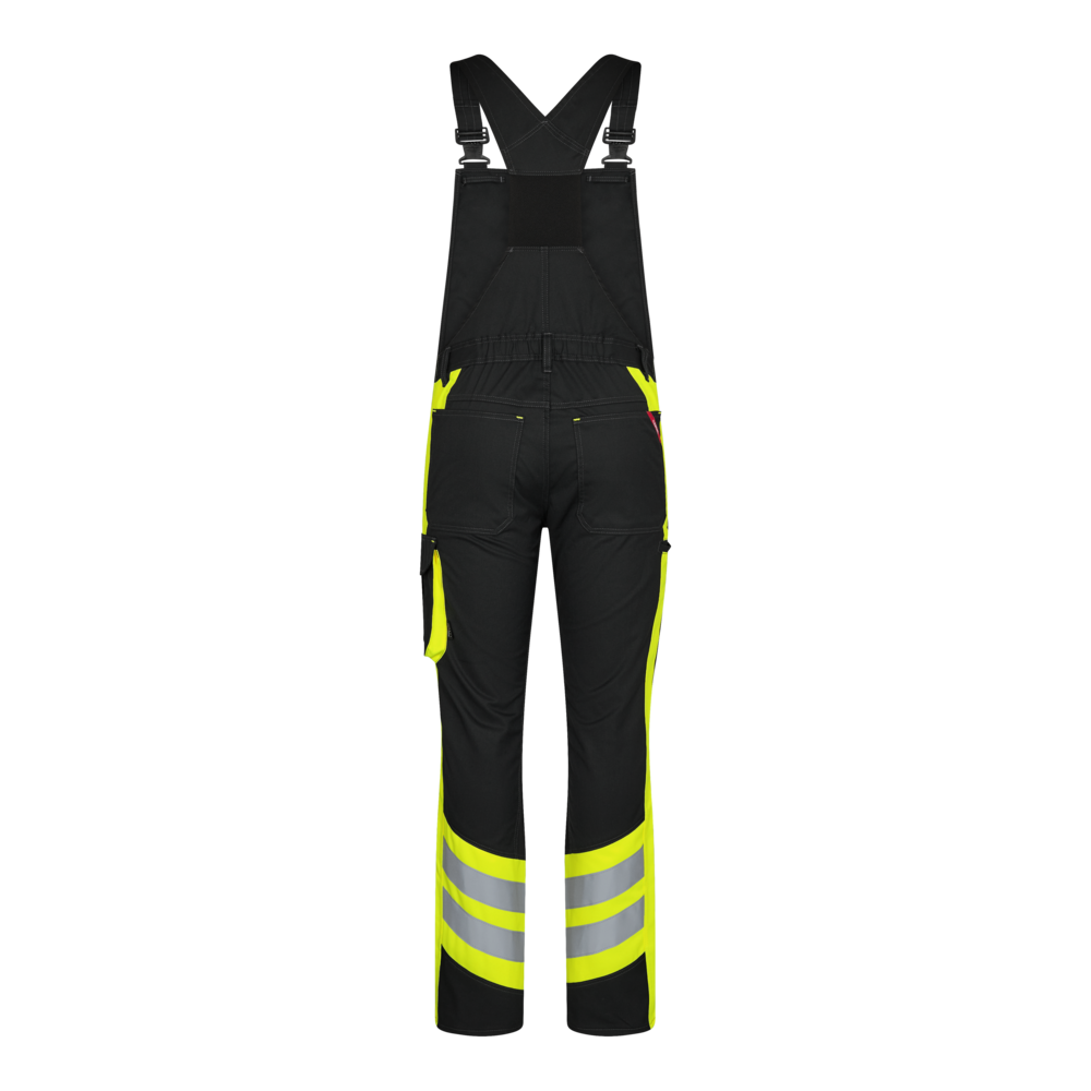 Cargo Latzhose 2038 gelb/schwarz CH44C, Kurz