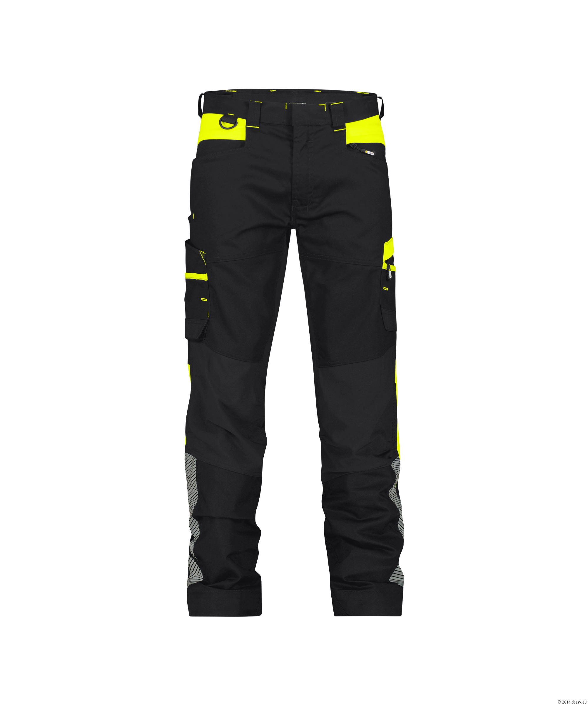 DASSY® Hong Kong 6790-schwarz-neongelb Minus, 48