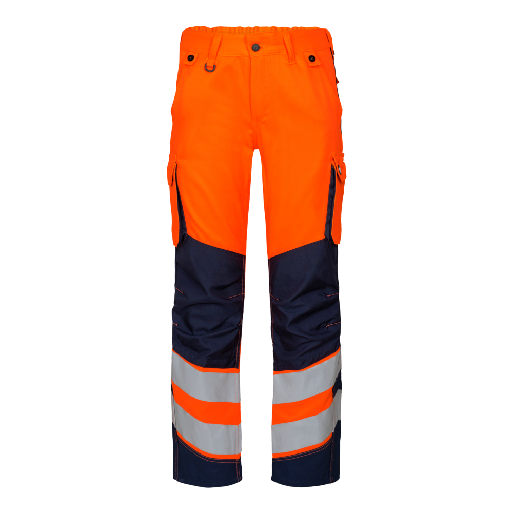 F. Engel Safety Light Damenhose 10165 orange/blauink CH44