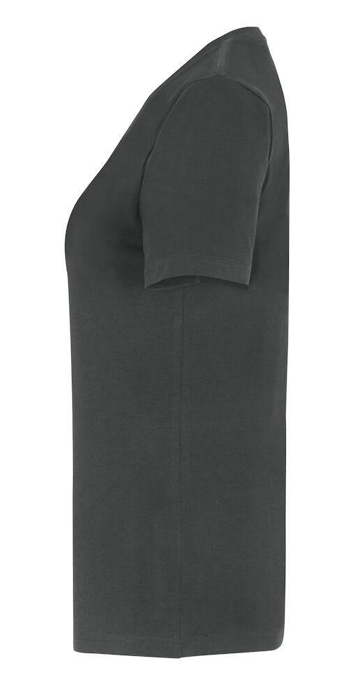 Stretch V-Neck Lady 980 charcoal XS