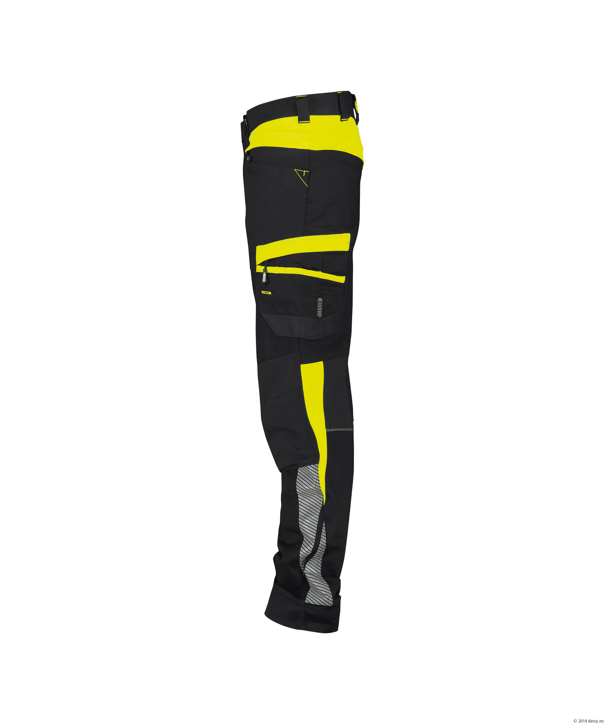 DASSY® Hong Kong 6790-schwarz-neongelb Minus, 48