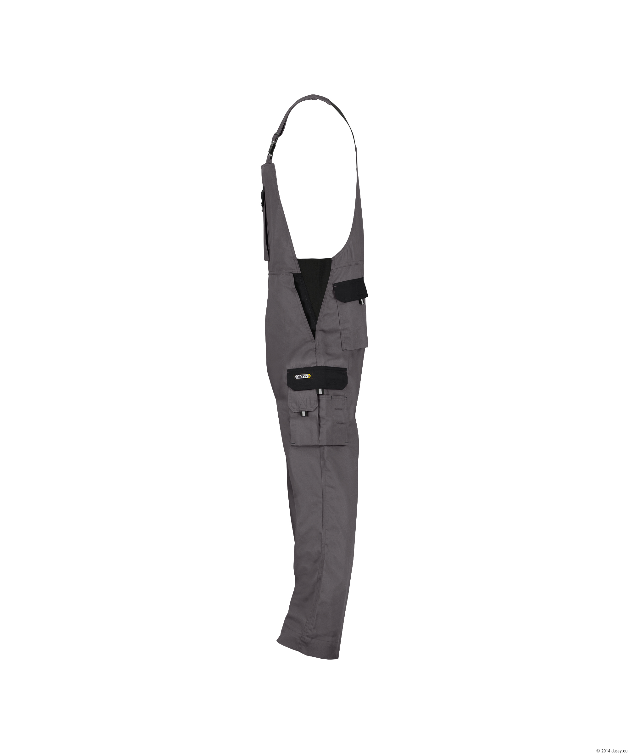 DASSY® Calais 6471-zementgrau-schwarz Minus, 40
