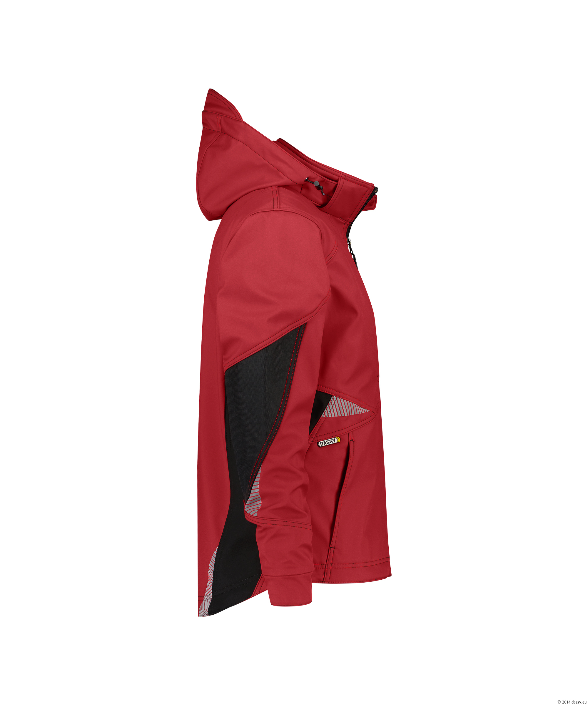 DASSY® Gravity 6674 rot-schwarz 2XL