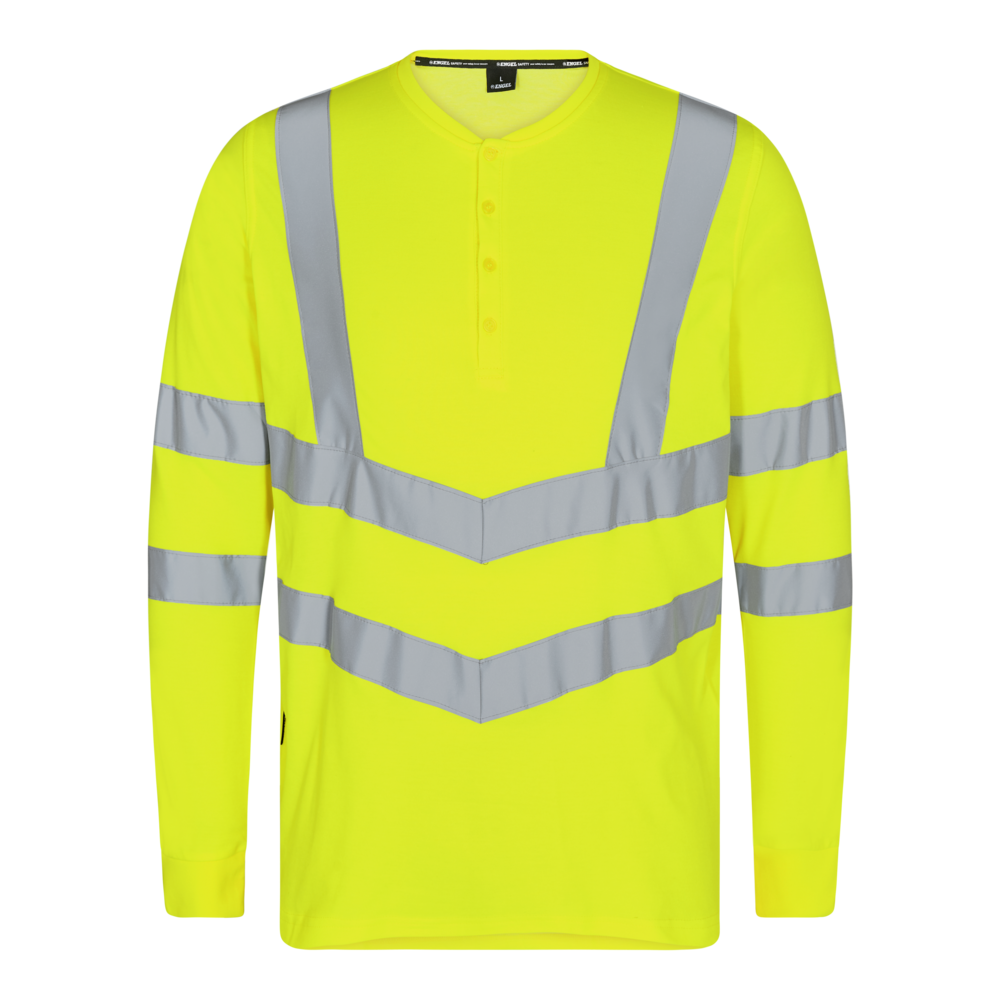 Safety Grandad langarm-Shirt