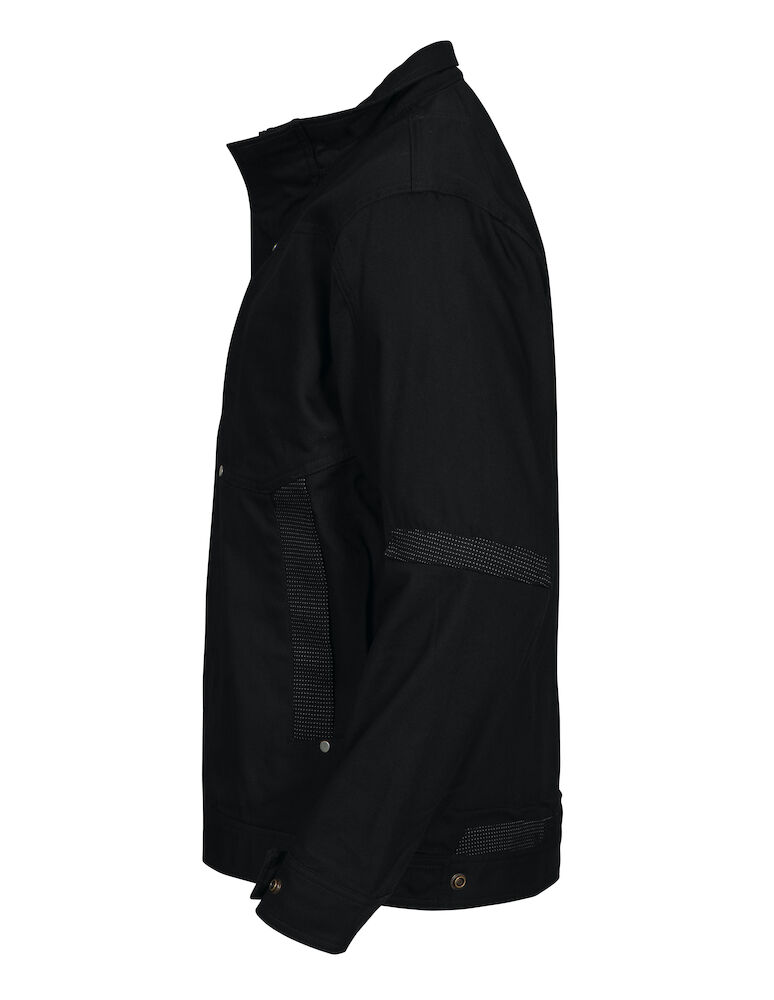 5414 CANVAS-JACKE 99 schwarz XL