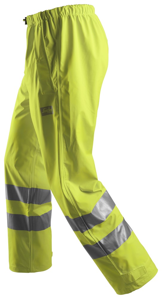 High-Vis PU Arbeits-Regenhose, Klasse 2