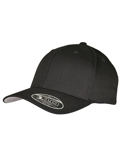 Flexfit Wooly Combed Adjustable Cap - Black, One Size