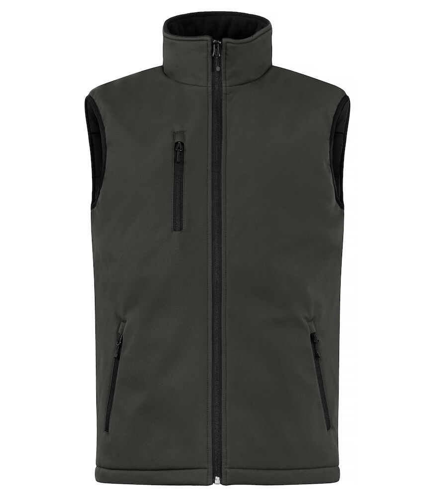 Padded Softshell Vest 945 dunkelgrau M