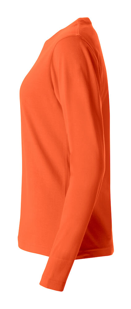 Basic-T L/S Women 18 blutorange XS