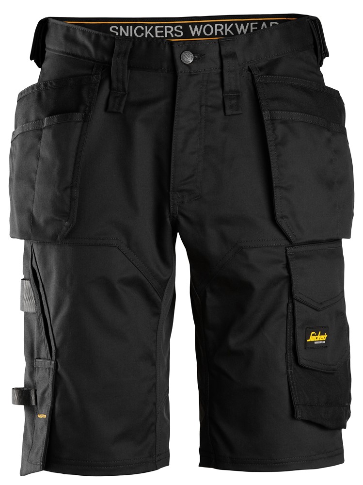 Stretch-Arbeitsshorts mit Holstertaschen in Loose Fit