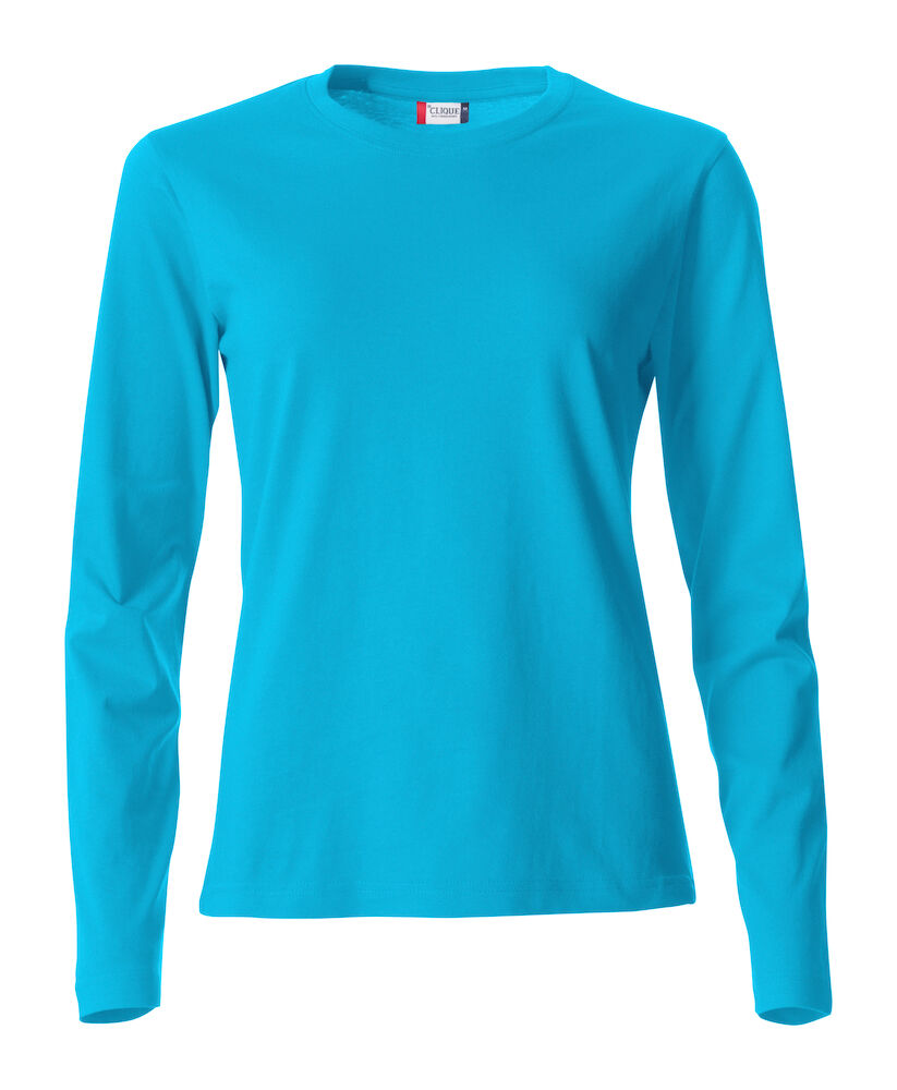 Basic-T L/S Women 54 türkis XS