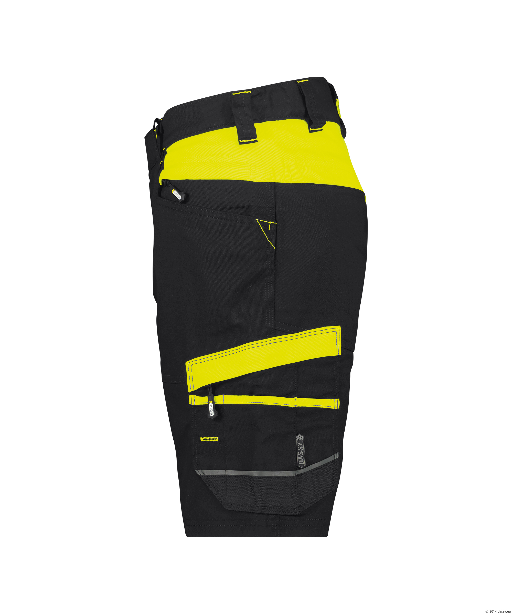 DASSY® Manilla Women 6790-schwarz-neongelb 42