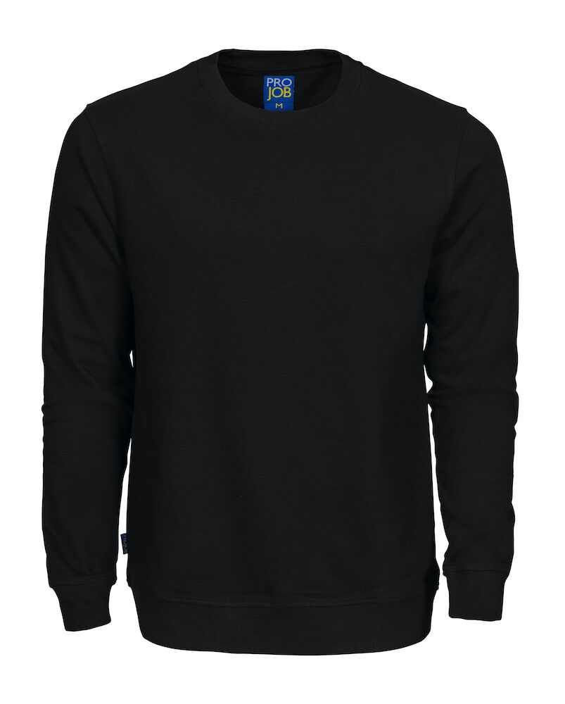 2124 RUNDHALS SWEATSHIRT 99 schwarz L