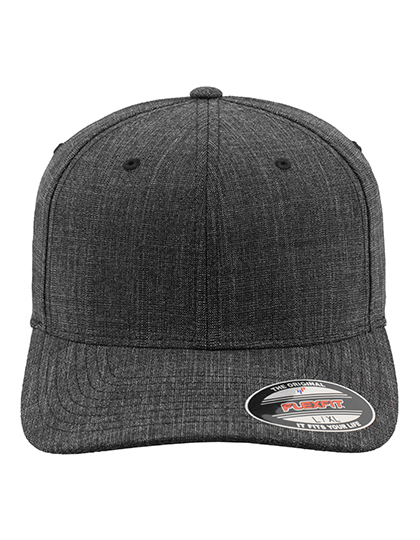 Fine Melange Flexfit - Black, L/XL