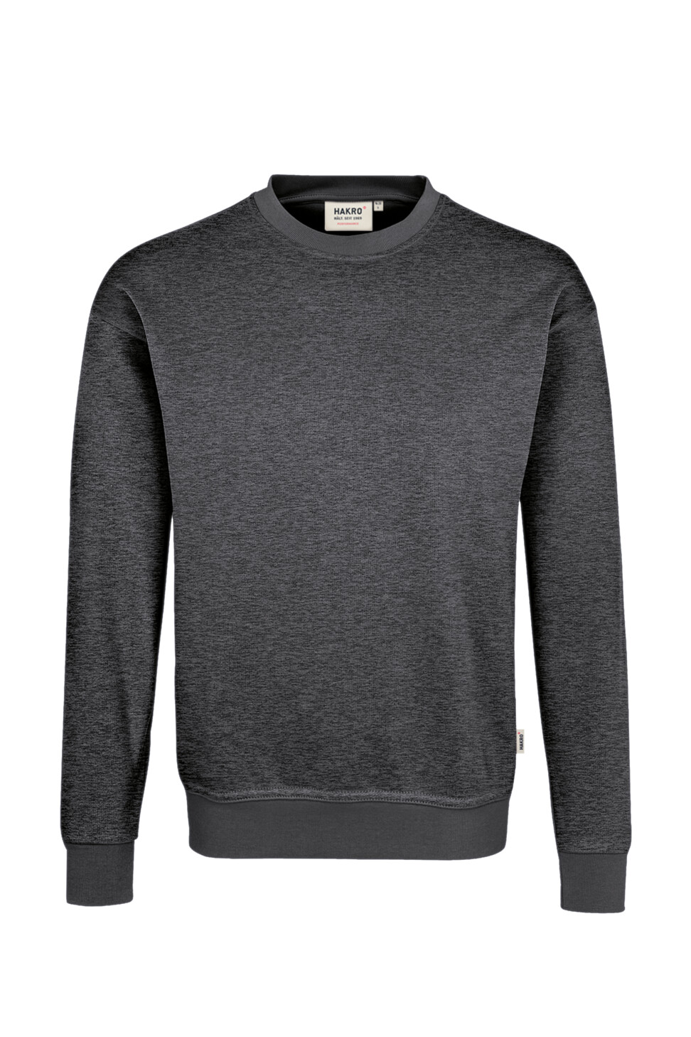 Hakro Mikralinar Sweatshirt 328-anthrazit meliert 2XL