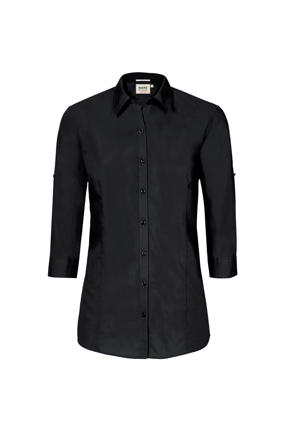 Hakro 3/4-Arm-Vario Mikralinar Bluse 005-schwarz L