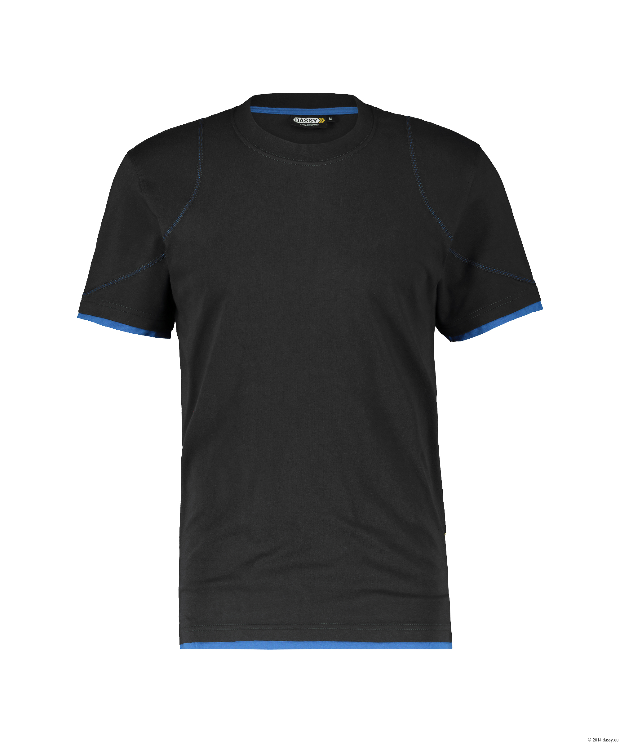DASSY® Kinetic 6780-schwarz-azurblau XS