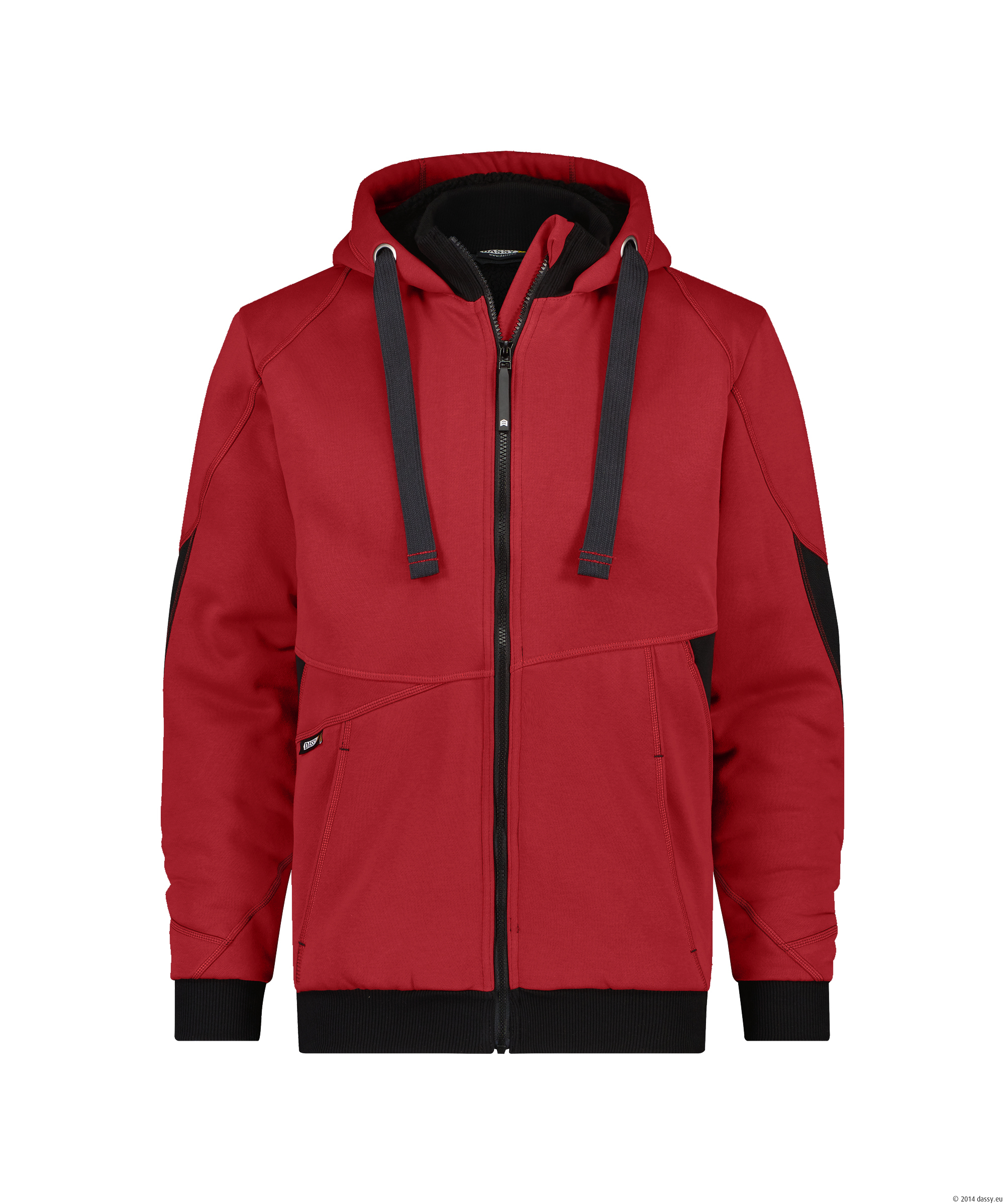 DASSY® Pulse 6674 rot-schwarz 4XL