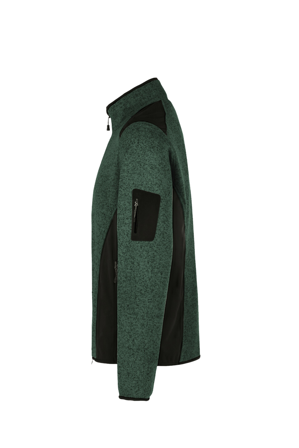 Hakro Strickfleecejacke Dawson 372-tanne meliert XS