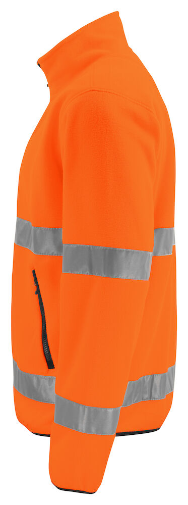 6327 WARNSCHUTZ POLAR FLEECE JACKE EN ISO 20471 KLASSE 3