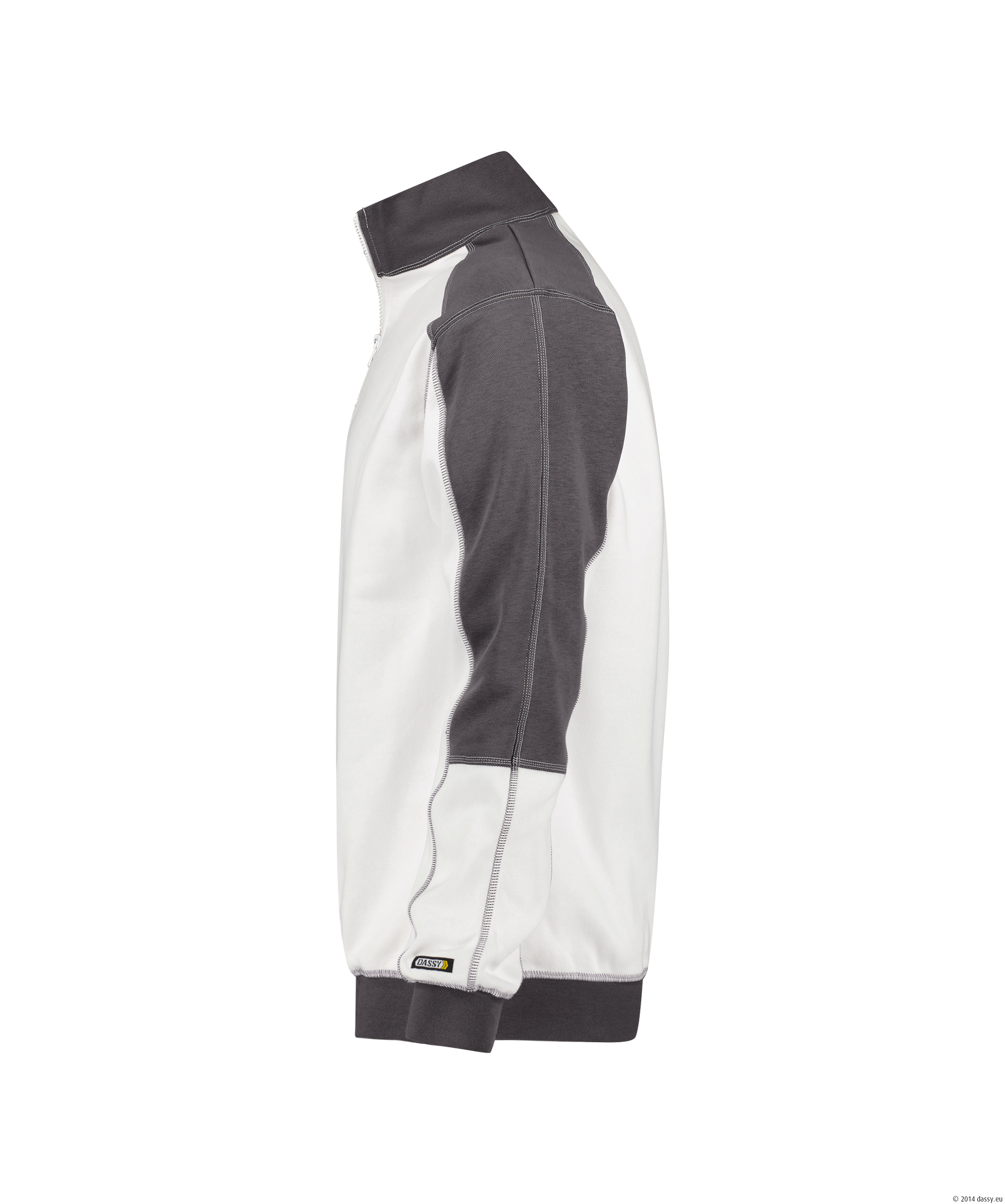 DASSY® Basiel 6141-weiss-zementgrau XS
